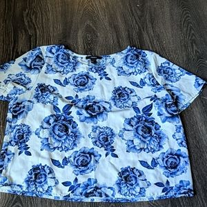 Forever 21 short sleeve size large blouse